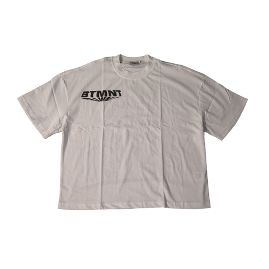 Btmnt white crop shirt
