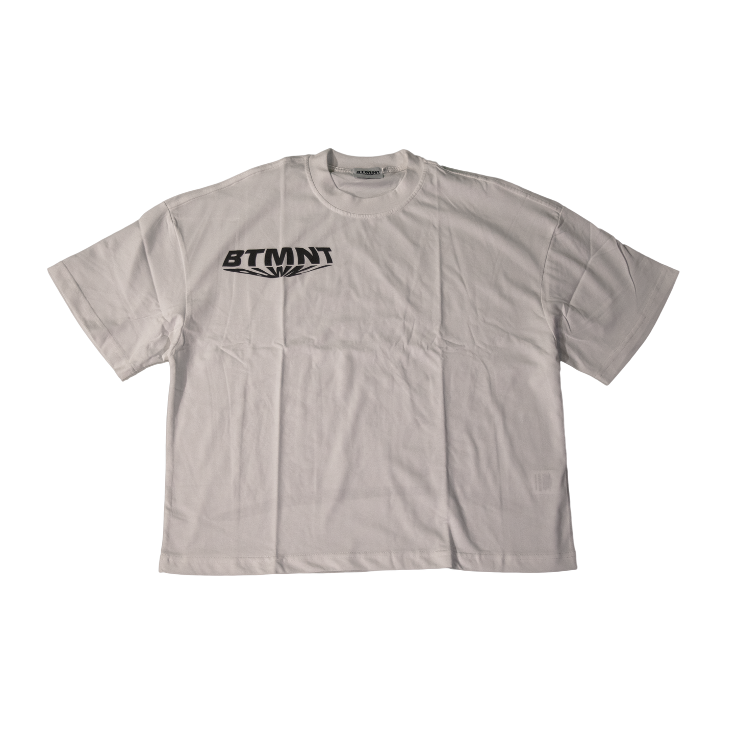 Btmnt white crop shirt