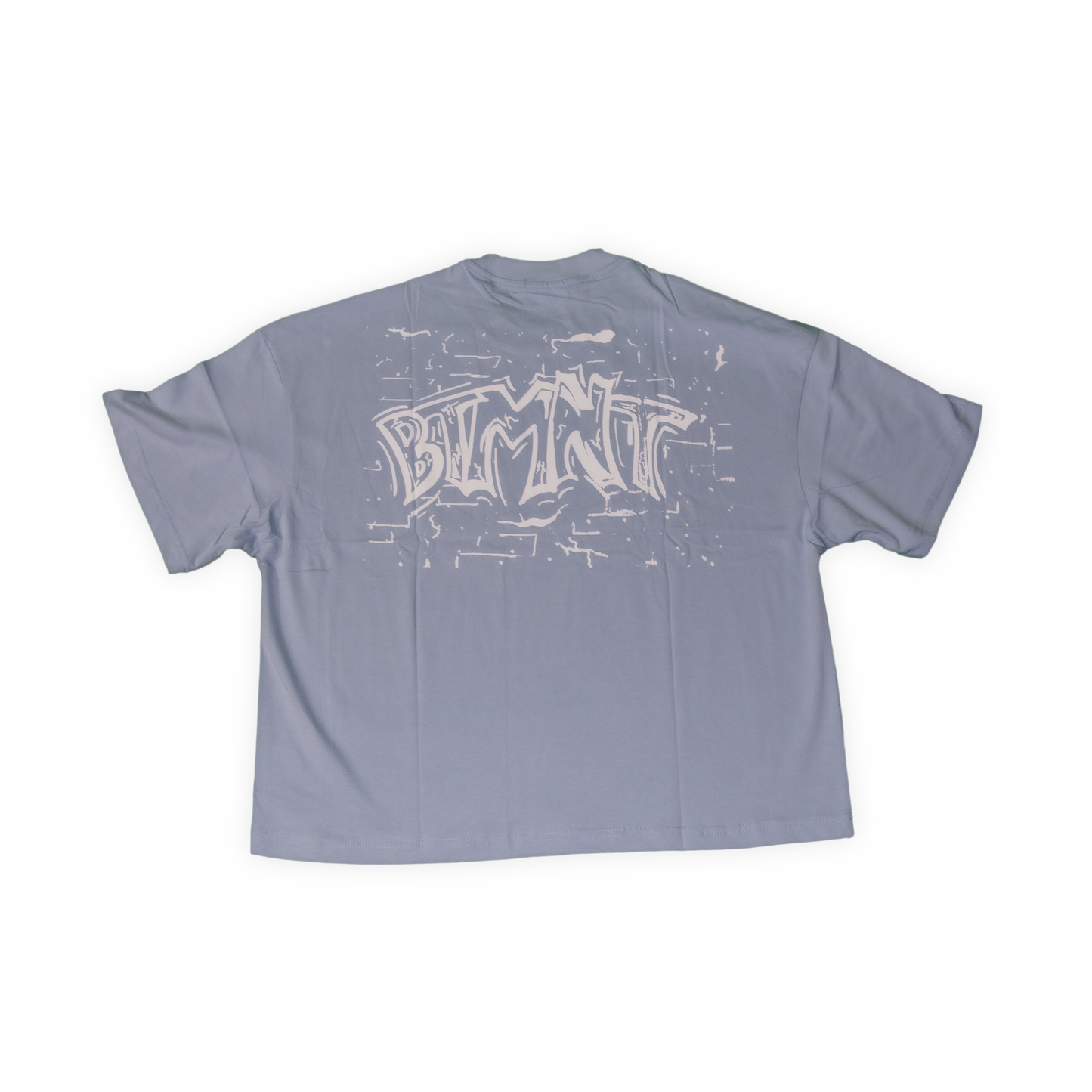 Btmnt blue crop tshirt